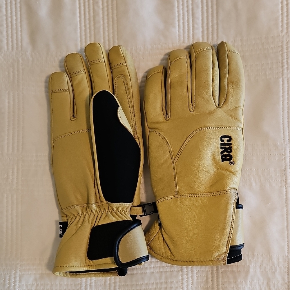 Tan Leather Men's Gloves